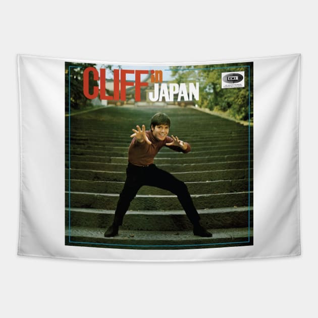 cliff richard cliff in japan Tapestry by asheribtllo