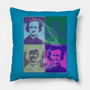 Poe Pop Art Pillow