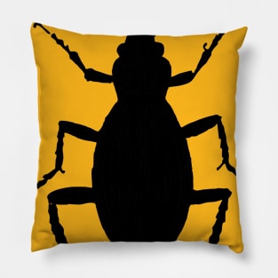 Ground beetle Pillow
