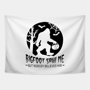 Bigfoot Saw Me - Halloween Tapestry