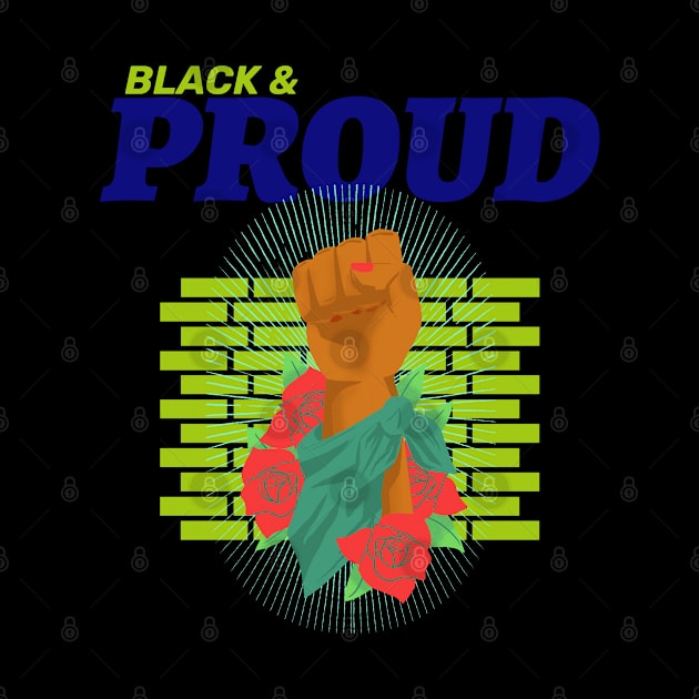 Black And Proud-black power by BaronBoutiquesStore