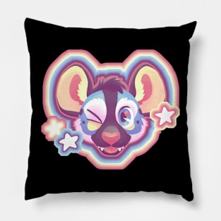 Kawaii Hyena Pillow