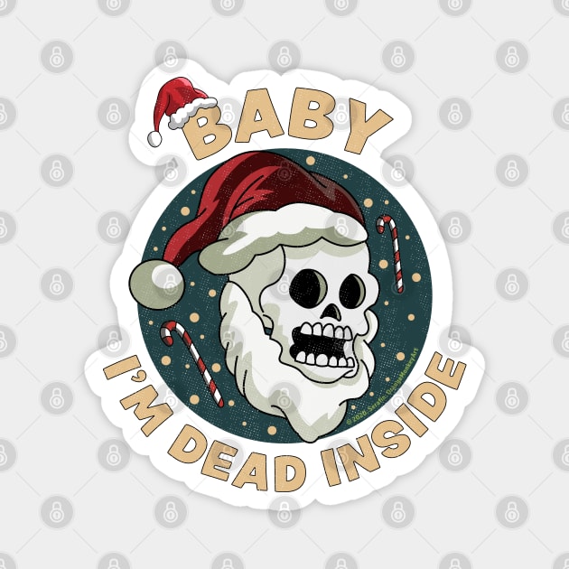 Baby i'm Dead Inside Skull It's Cold Outside Christmas Xmas - Baby