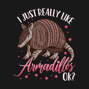 Armadillos Armadillo Lover T-Shirt