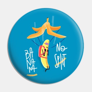 Banana in Parachute Pin