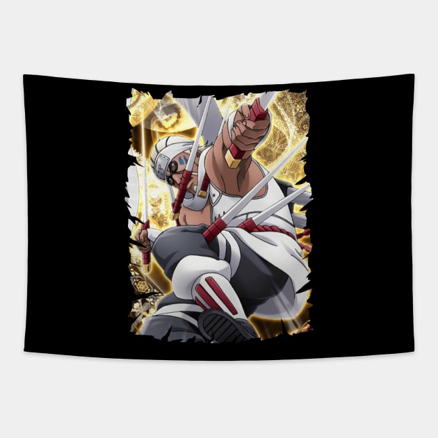 KILLER BEEE OCTOPUS ANIME MERCHANDISE Tapestry by julii.draws