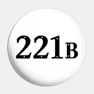 221B Baker Street London - Sherlock Holmes Address Pin