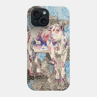 Wormhole Cow Phone Case