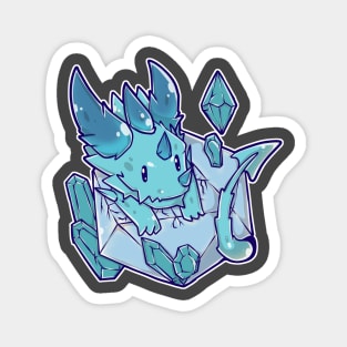 Baby Ice Dragon Magnet