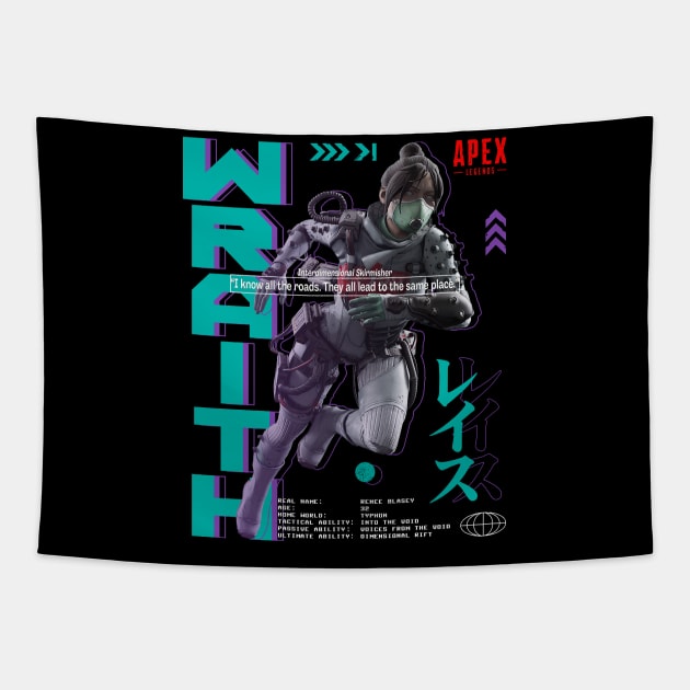 WRAITH APEX LEGENDS Tapestry by Stylez7