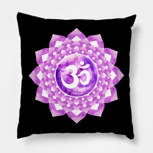 Mandala symbol OM Pillow