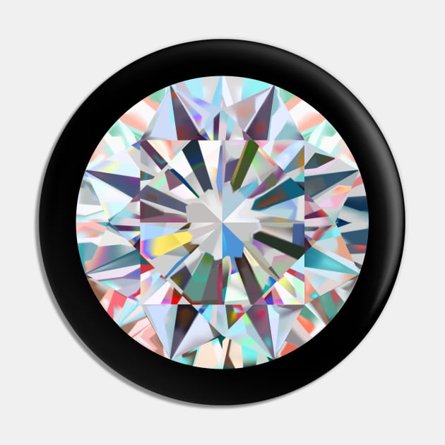 Bright multi-colored crystal of a round shape. Pin by RulizGi