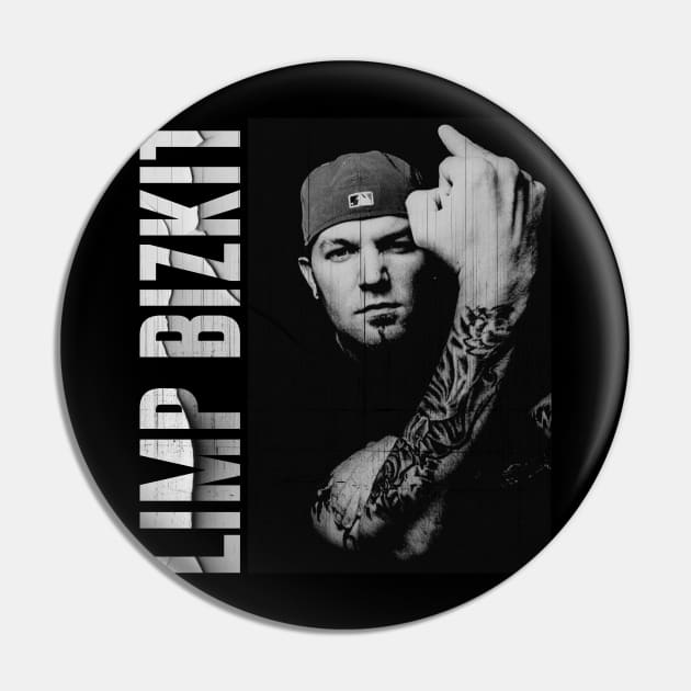 Limp Bizkit // Vintage Distressed Pin by Sal.Priadi