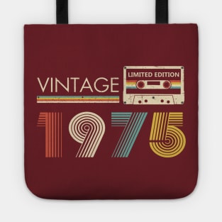 Vintage 1975 Limited Edition Cassette Tote