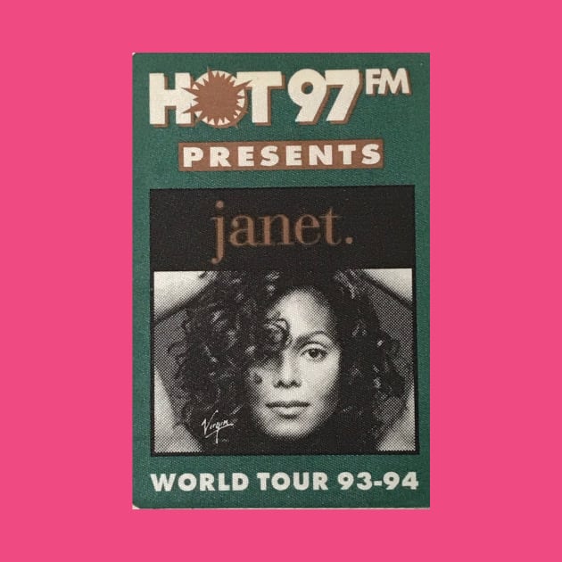 Janet Jackson World Tour 93-94 HOT 97FM by The Good Old Days