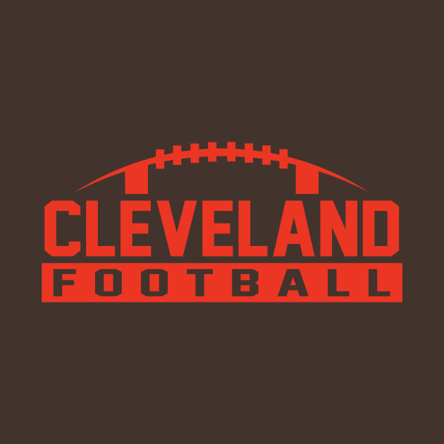 Cleveland Football by CasualGraphic