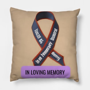 Memorial Day T-Shirt Pillow