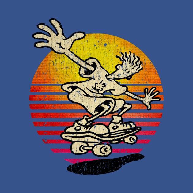 Fido Dido Keep on Skating 1985 Retro by RASRAP