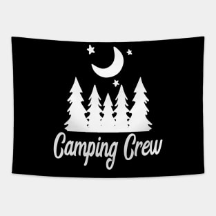 Camping Crew Tapestry