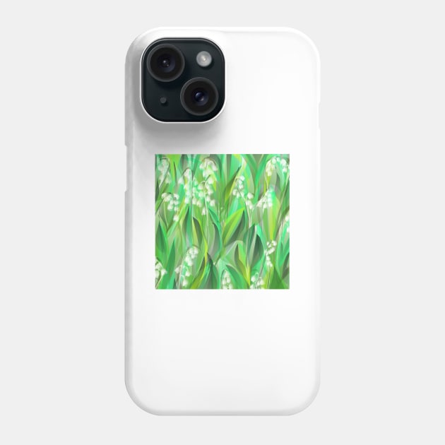 Lily of the Valley Phone Case by GemmasGems