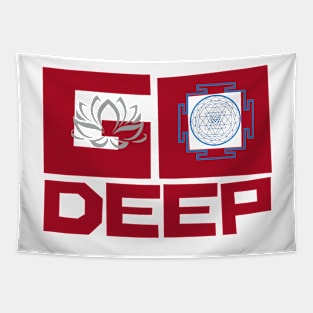 GO DEEP Tapestry