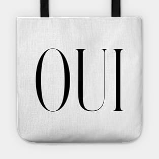 Oui Couture Style Slogan Tote