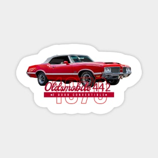 1970 Oldsmobile 442 2 Door Convertible Magnet