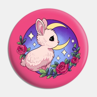 Moon Bunny Pin