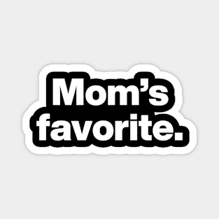 Mom's favorite (US Edition) Magnet