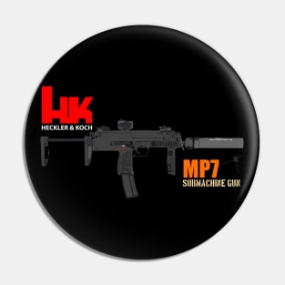 HK MP7 Submachine Gun Pin