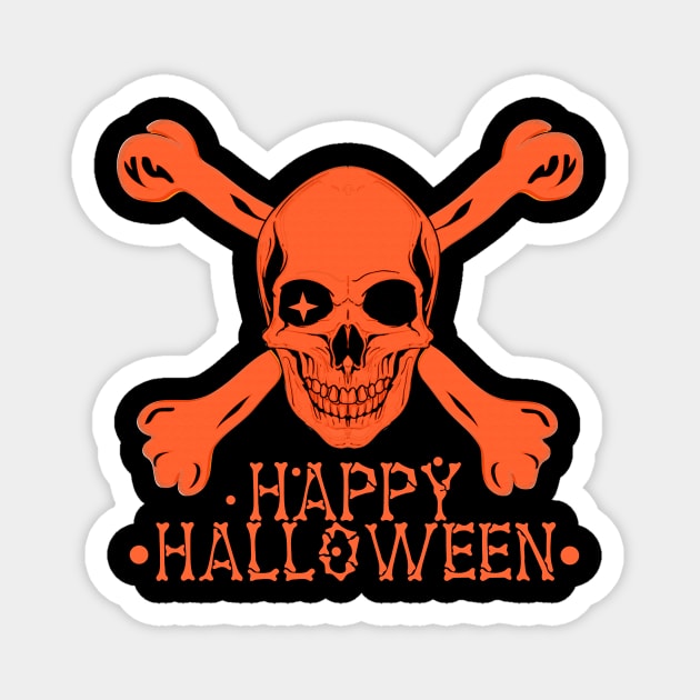 Halloween Bones Magnet by emma17