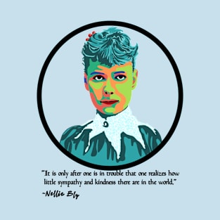 Nellie Bly Portrait T-Shirt