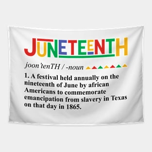 Juneteenth Definition Tapestry