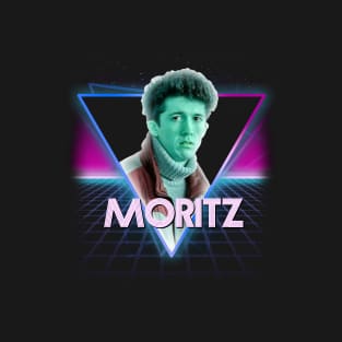 Moritz Retro 80s Neon Landscape T-Shirt