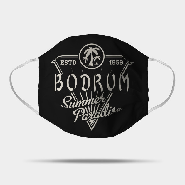 Bodrum Turkey Holiday Turkey Holiday Bodrum Mask Teepublic