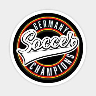 Germany soccer champions logo Magnet