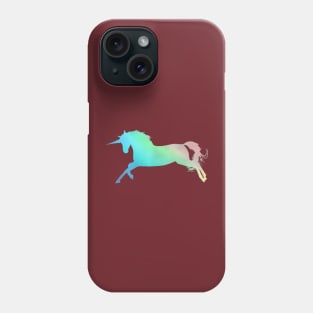 Beautiful iridescent unicorn Phone Case