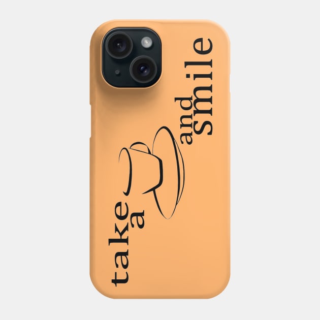 Take a coffee and smile Phone Case by DarkoRikalo86