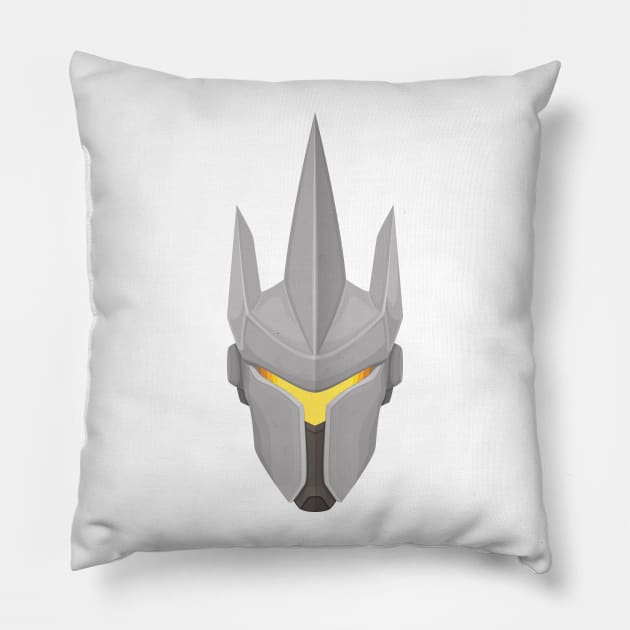 Reinhardt minimalist Pillow by Mellamanpel