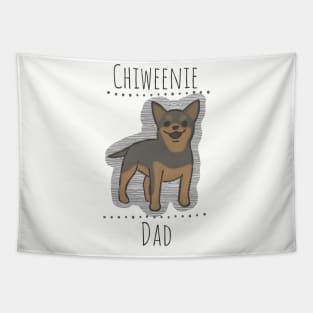 Chiweenie Dad Tapestry