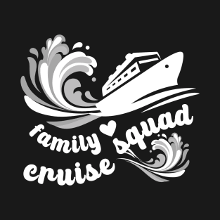 Family Cruise Squad Wavas T-Shirt