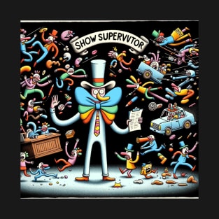 Shit Show Supervisor: Quirky Design for Printed Products T-Shirt