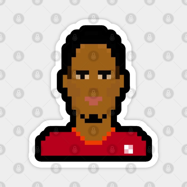 Van dijk 8 bit Magnet by Roti Kodok Art