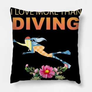 The Ony Thing I Love More Than Diving Is Being A Grandma Pillow