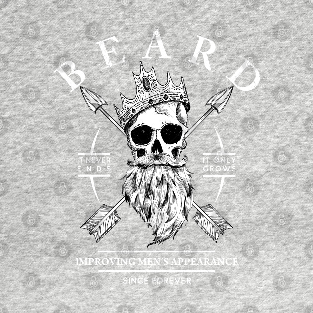 Discover Beard Improving Men's Appearance since Forever - Bearded - T-Shirt