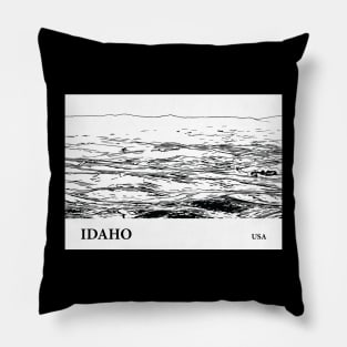 Idaho USA Pillow
