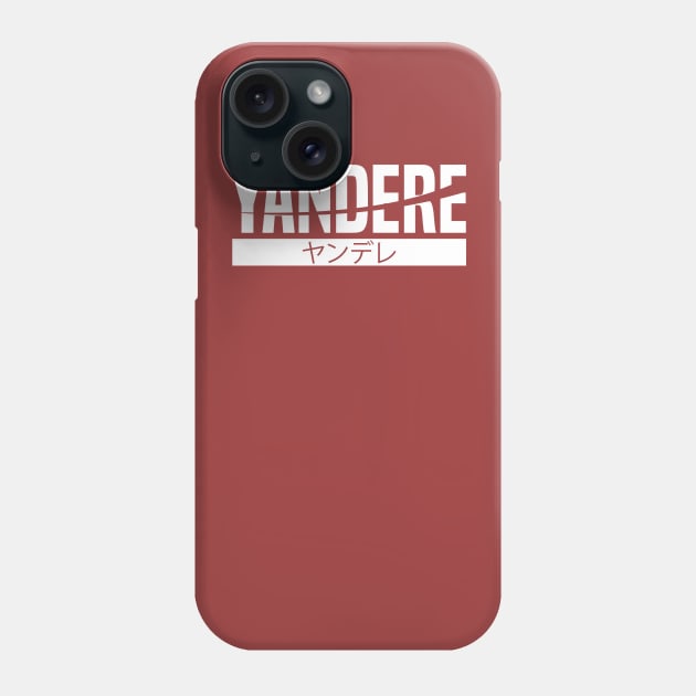 Yandere Phone Case by cafephantom