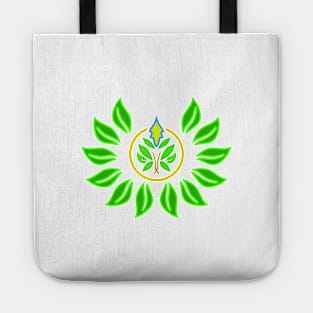 Face Mask Flower 36 Tote