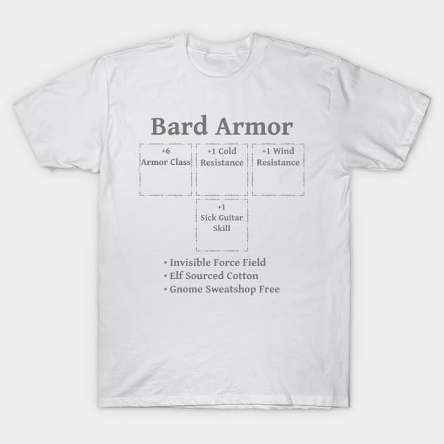 Bard College Rpg Gaming T-Shirt Bard College Rpg Gaming T-Shirt