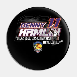 Denny Hamlin Night Race Pin